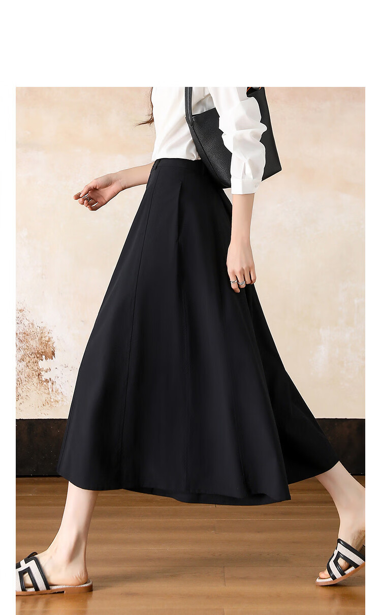 Demana [Anti-Mite Antibacterial] Spring Outdoor Relaxed Wide-Leg Cropped Pants Slim Fit Casual Trousers for Women Premium Style 14