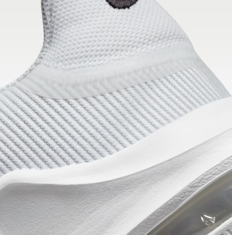 NIKE Men's Basketball Shoes AIR MAX IMPACT 4 Cushioned Performance Sneakers DM1124-100 White/Black, Size 44 4