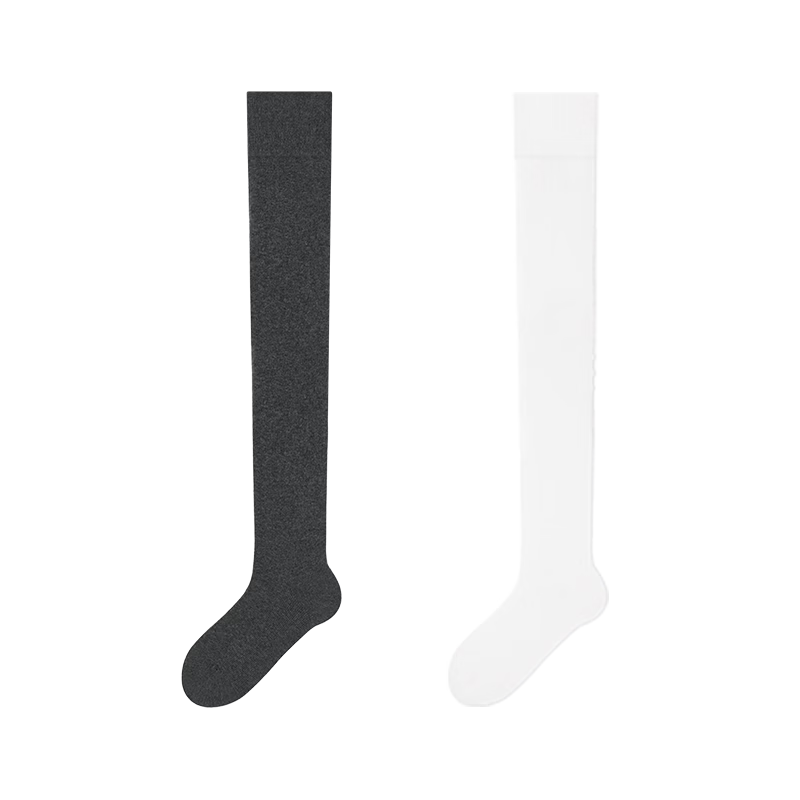 Mianzhuwu Knee-High Stockings for Women, Anti-Slip Thigh Slimming High Tube Socks for Autumn And Winter, 1 Pair