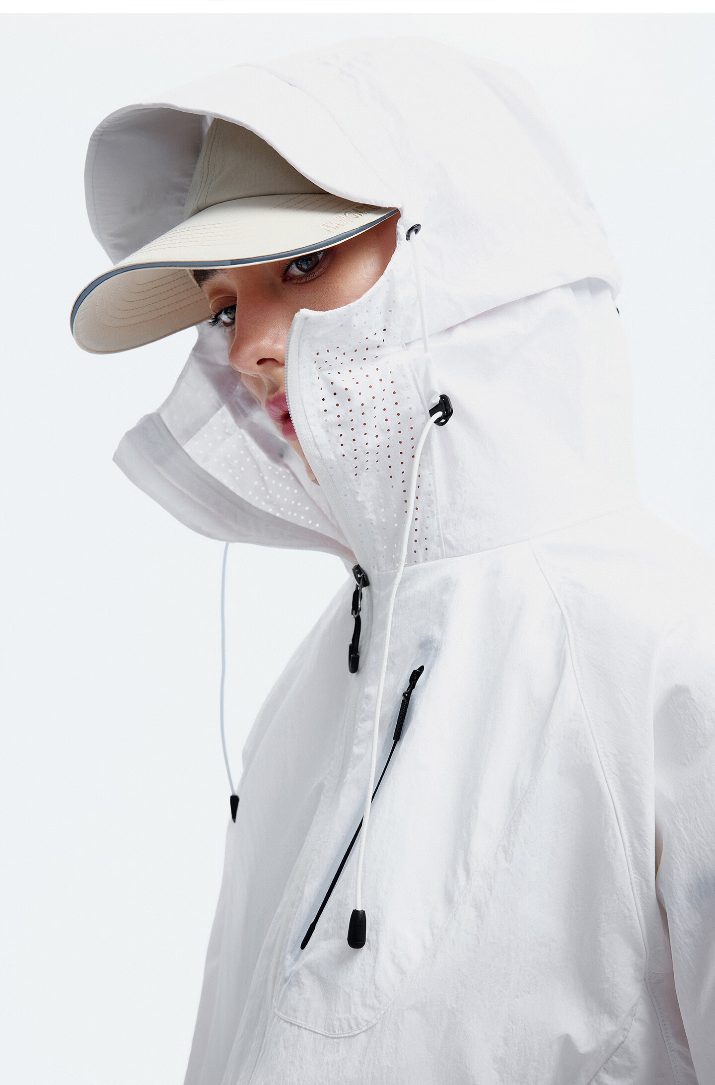 NVG·YOUNG Small Sailboat [Fashion Week Edition] Women's Lightweight Breathable Hooded Jacket Summer Outdoor Water-Repellent Mountaineering Coat 19