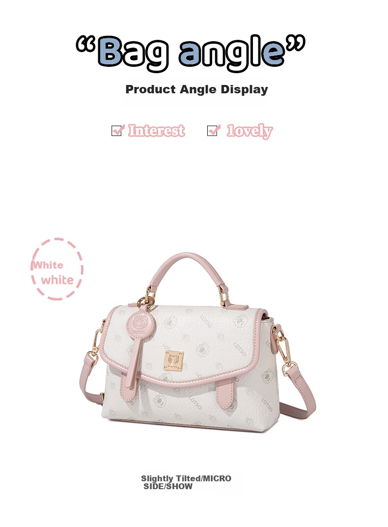 Disney 2026 Strawberry Bear Collaboration Crossbody Bag for Women - 3.8 Goddess Festival Birthday Gift 13