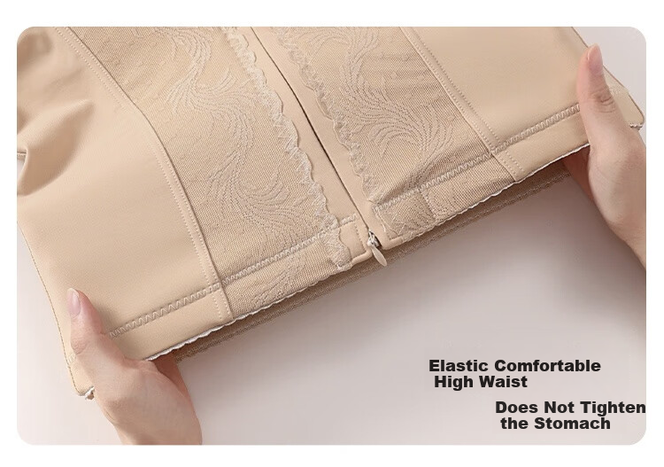 Tingmei High Waist Shaping Body Slimming Tummy Control Hip Lift Strong Side Compression Waist Cincher Postpartum Bridal Panties for Women 9