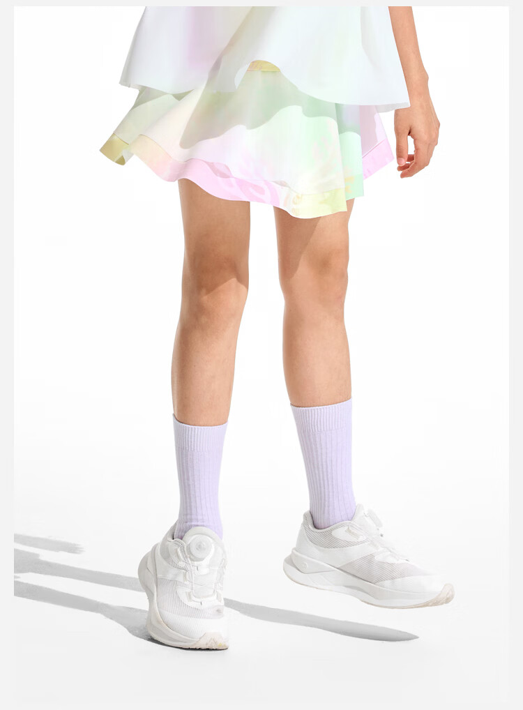 Moodytiger Fairy Family Girls' Quick-Dry Cool Summer High-Waist Lightweight Breathable Sports Skirt 15