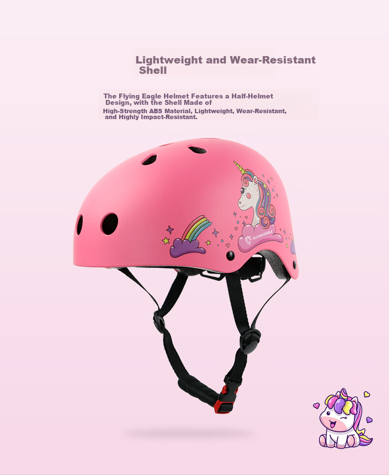 Feiying Kids Roller Skating Protective Gear Helmet Set - Safety Pads for Ice Skating, Skateboarding, Skiing, Balance Bikes, and Bicycles 5