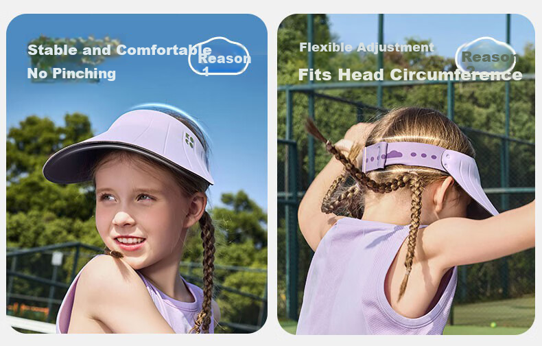 Kocotree KK Tree Kids Sun Protection Hat 360° Soft Brim UV Protection Cap for Boys and Girls Sports 13