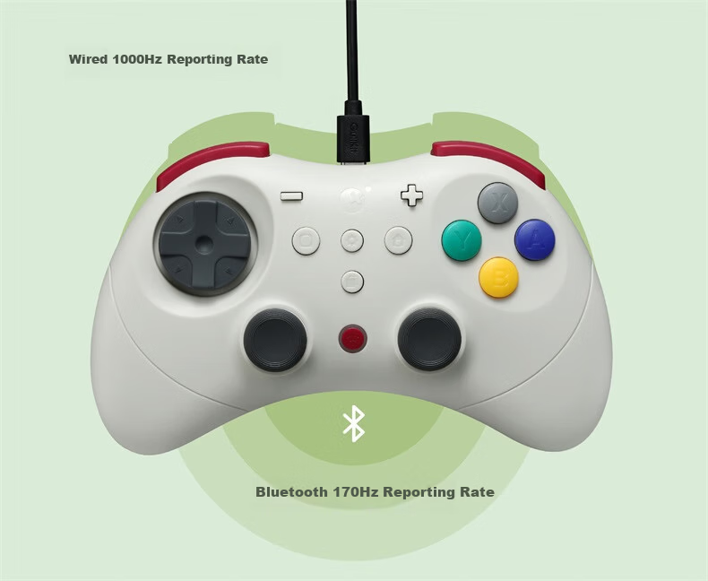 GuliKit Guli Elf 2 Game Controller for Switch 2 One-Key Wake Wireless Bluetooth Symmetric PC Android iOS Nintendo NS2 Zelda Genshin Xbox 4