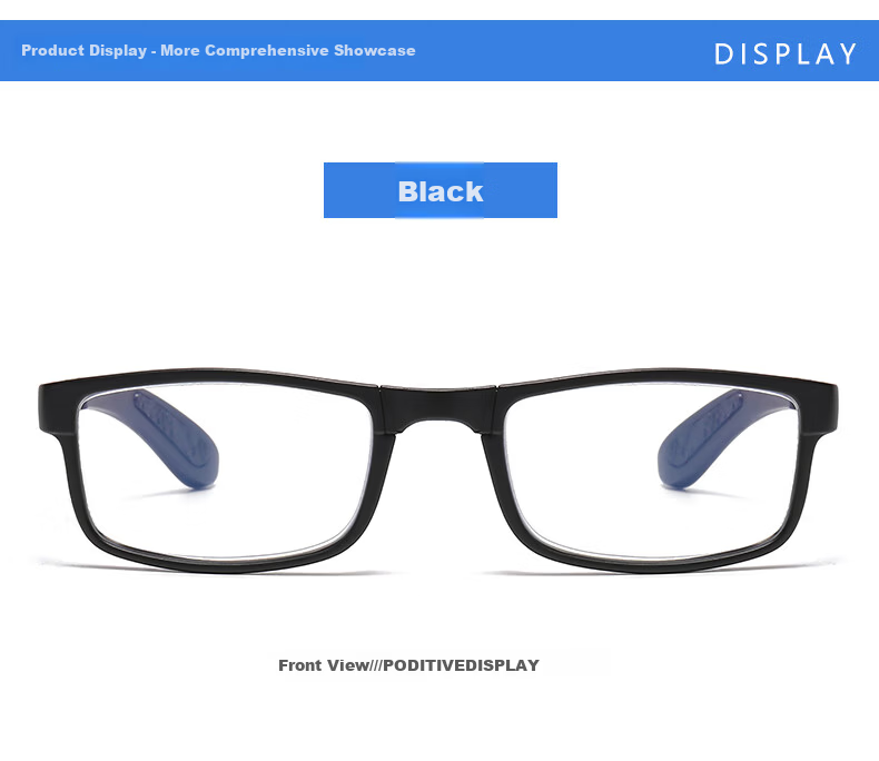DRATRA Reading Glasses for Men, Anti-Blue Light, Long-Range Vision Glasses, Foldable Presbyopic Glasses for Middle-Aged And Elderly Women to Use with Smartphones 10