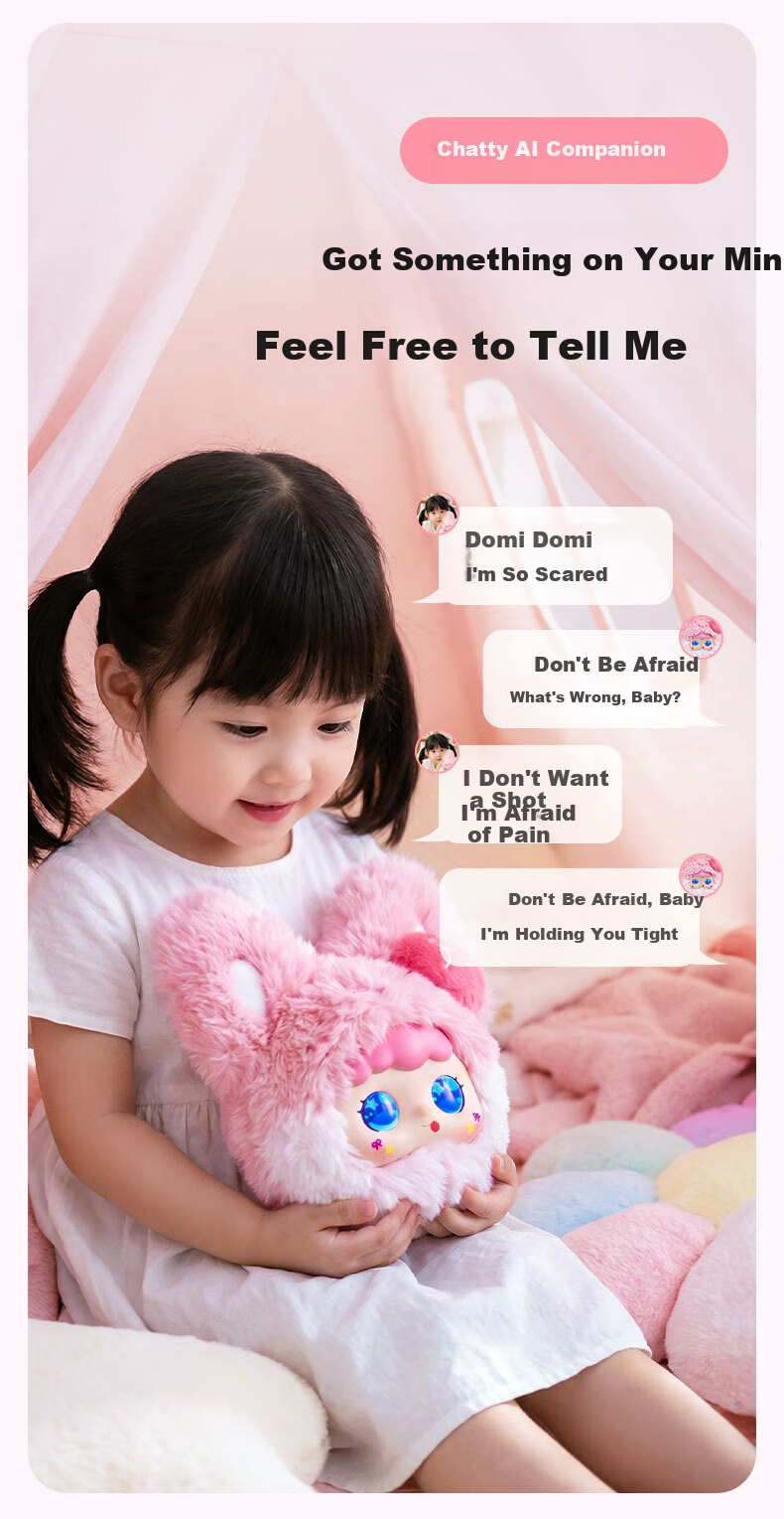 Keyumeng Doubao Smart AI Companion Chat Robot Plush Toy Electronic Pet Children's Girls Birthday Gift 7