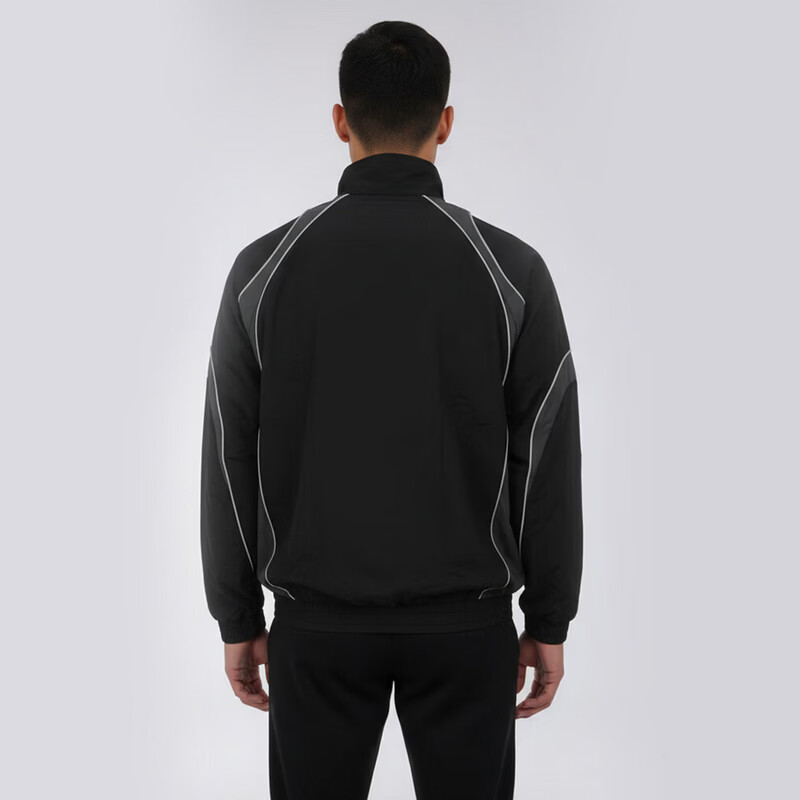 Adidas Men's Sports Style Series BL WOV JKT Jacket IB6980 Black XS 2