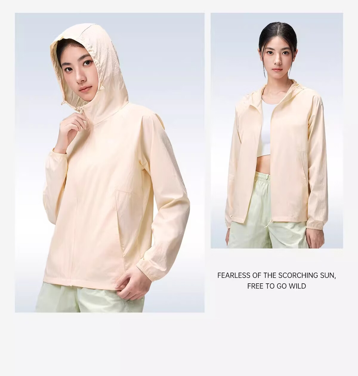 CAMEL Outdoor Original Yarn Sun Protection Jacket 2026 Spring Summer New Unisex UPF1000 Cooling Water-Repellent Sports Jacket O013 44