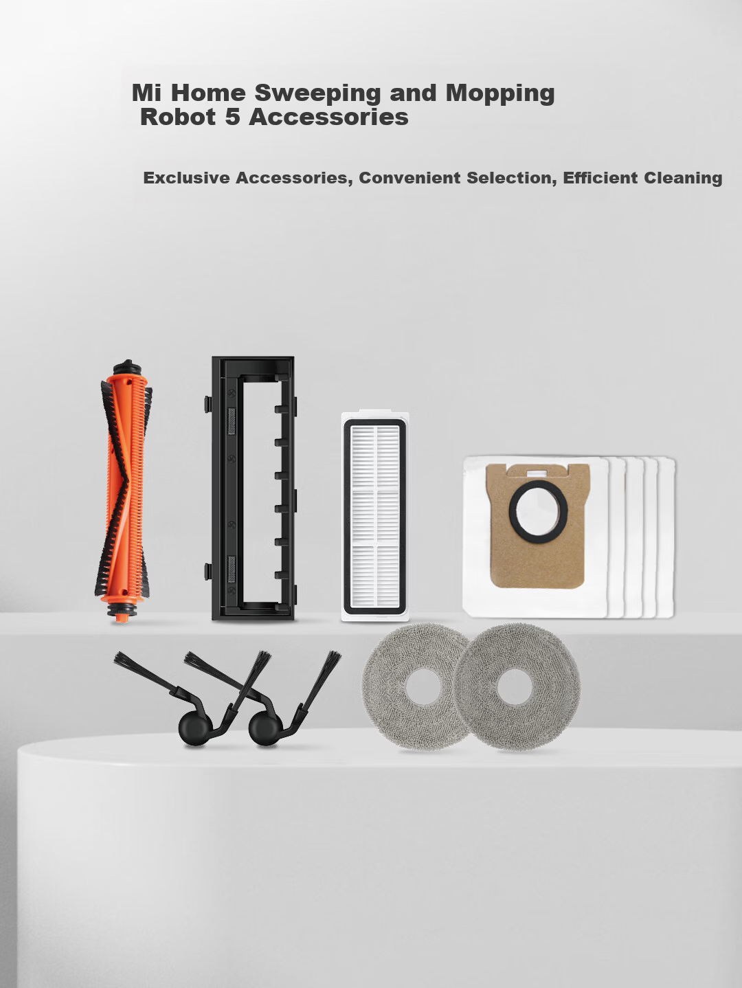 Mijia Robot Vacuum Main Brush PV31CN-ZSZ (Compatible with Mijia Robot Vacuum Mop 5) Accessory 1