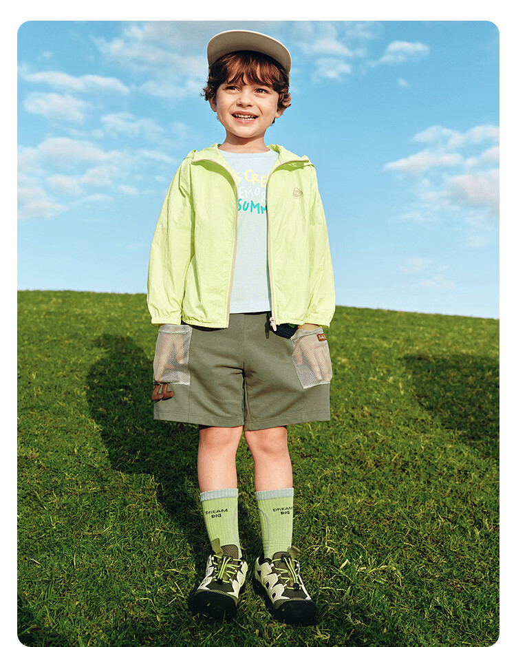 Balabala Kids Sun Protection Jacket Boys Girls Baby Lightweight Breathable Summer 2026 UPF100+ Parent-Child Matching 27