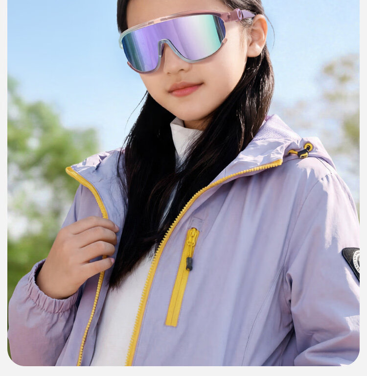 GOGOSOON Kids Snow Goggles Outdoor Sports Windproof Snowproof UV Protection Sunglasses Cycling Ski Glasses 10