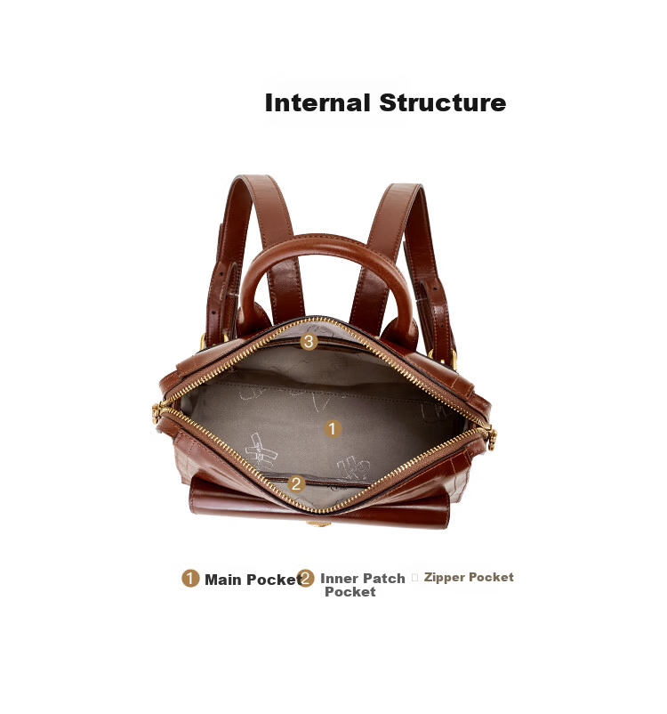Hush Puppies Women's Simple Casual Shoulder Handbag Crossbody Commuter Bag Women's Day Gift for Girlfriend and Wife 3