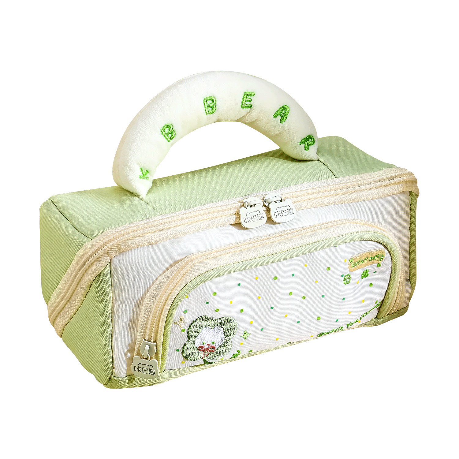 Kabaxiong Large Opening Pencil Case 9-Layer High Capacity Waterproof Dirt-Resistant Student Stationery Essential Back-to-School Stylish Handheld Girls' Stationery Box