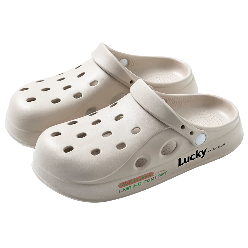 TZLDN Operating Room Antibacterial Perforated Shoes, Men's Beach Slippers, Comfortable Non-Slip Sandals, 2026 Summer New Style Sandals for Me