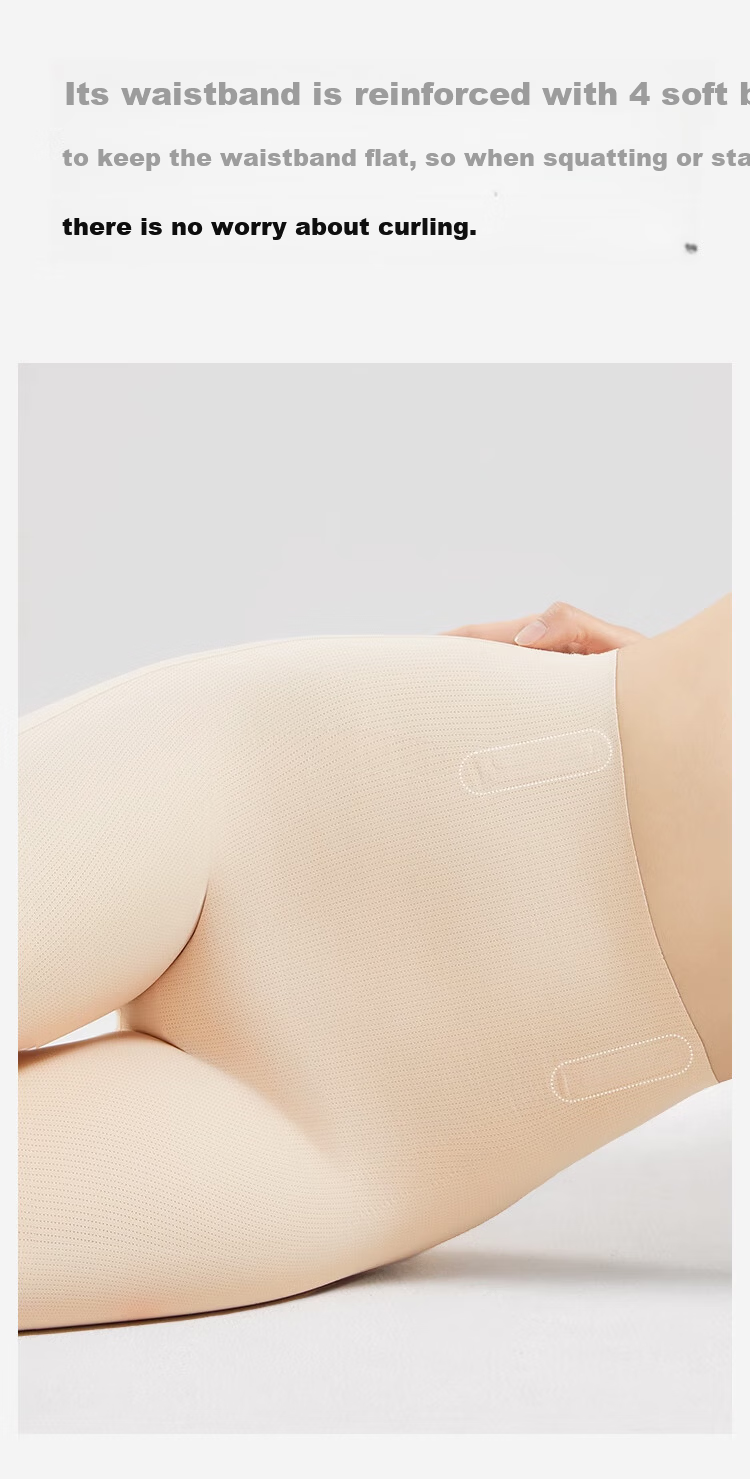 JOAE Abdominal Control and Hip Lifting Shaping Antibacterial Cooling High Waist Strong Tummy Tuck Waist Shaping Safety Shorts L 7
