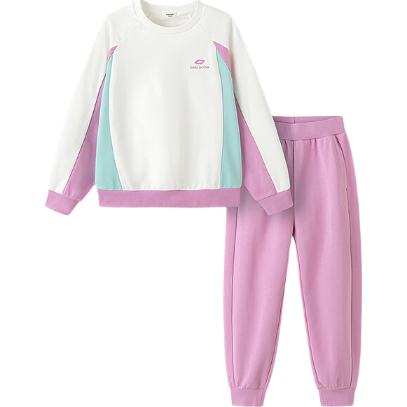 BALABALA BalaOne Children's Outfit, Boys And Girls Long Sleeve Set, 2 Pieces, 2025 Autumn Outdoor Casual Fashion, 208325104201