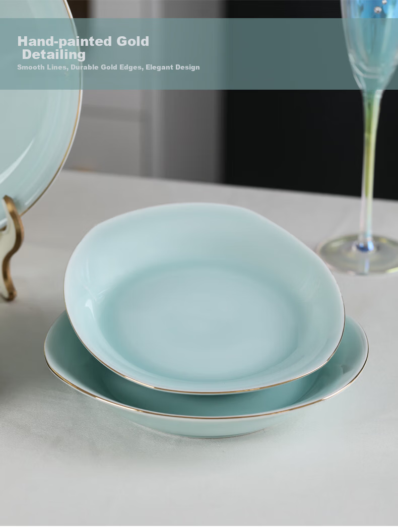 MULTIPOTENT Soup Spoon Small Rice Spoon Yi He Underglaze Color Retro Blue and White Round Bottom Set of 6 Spoons 11