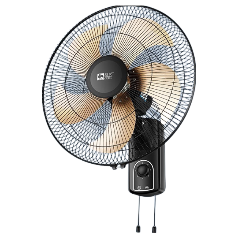 CAMEL Industrial Ventilation Wall Fan Large Airflow Electric Wall-Mounted Oscillating Fan (B-08 Aluminum Blades)
