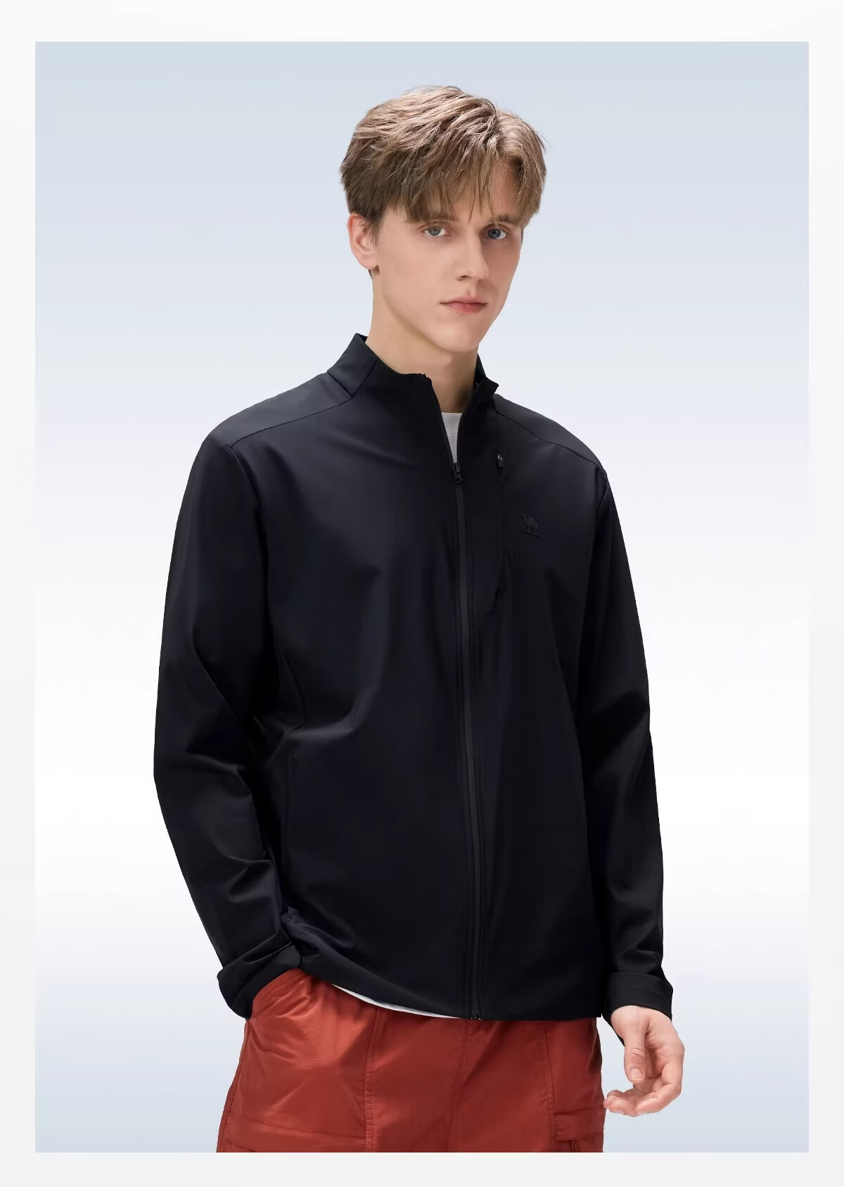 CAMEL Stand Collar Sun Protection Jacket 2026 Spring Summer New Original Yarn Cooling Breathable Sports Casual Short Coat 9006 31