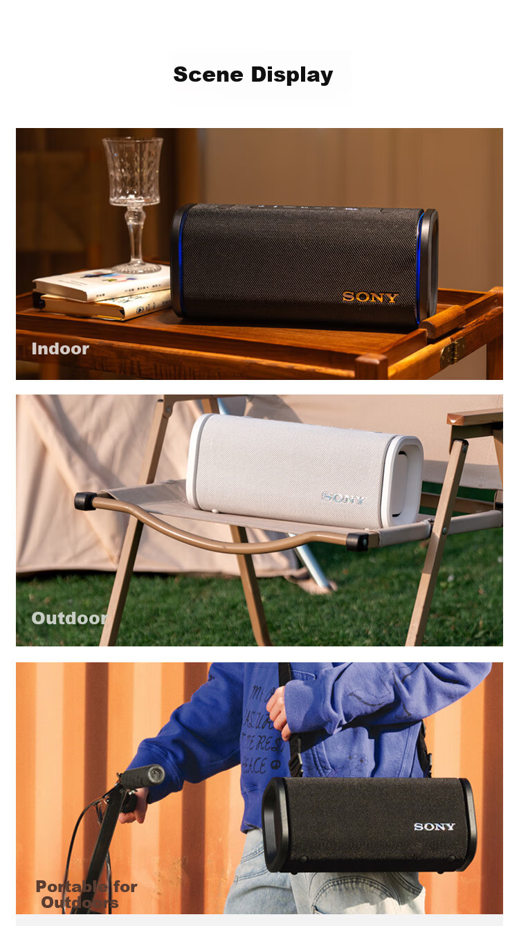 SONY ULT FIELD 5 Flagship Sound Portable Bluetooth Speaker Beige Gift New Arrival 16