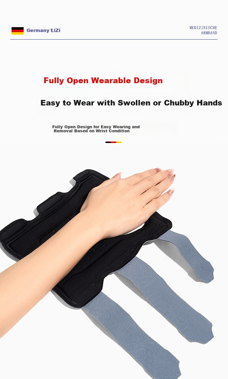 Lizi Medical Grade Wrist Brace for Sprains, Strains, Joint Support, Fractures, and Carpal Tunnel Syndrome 13