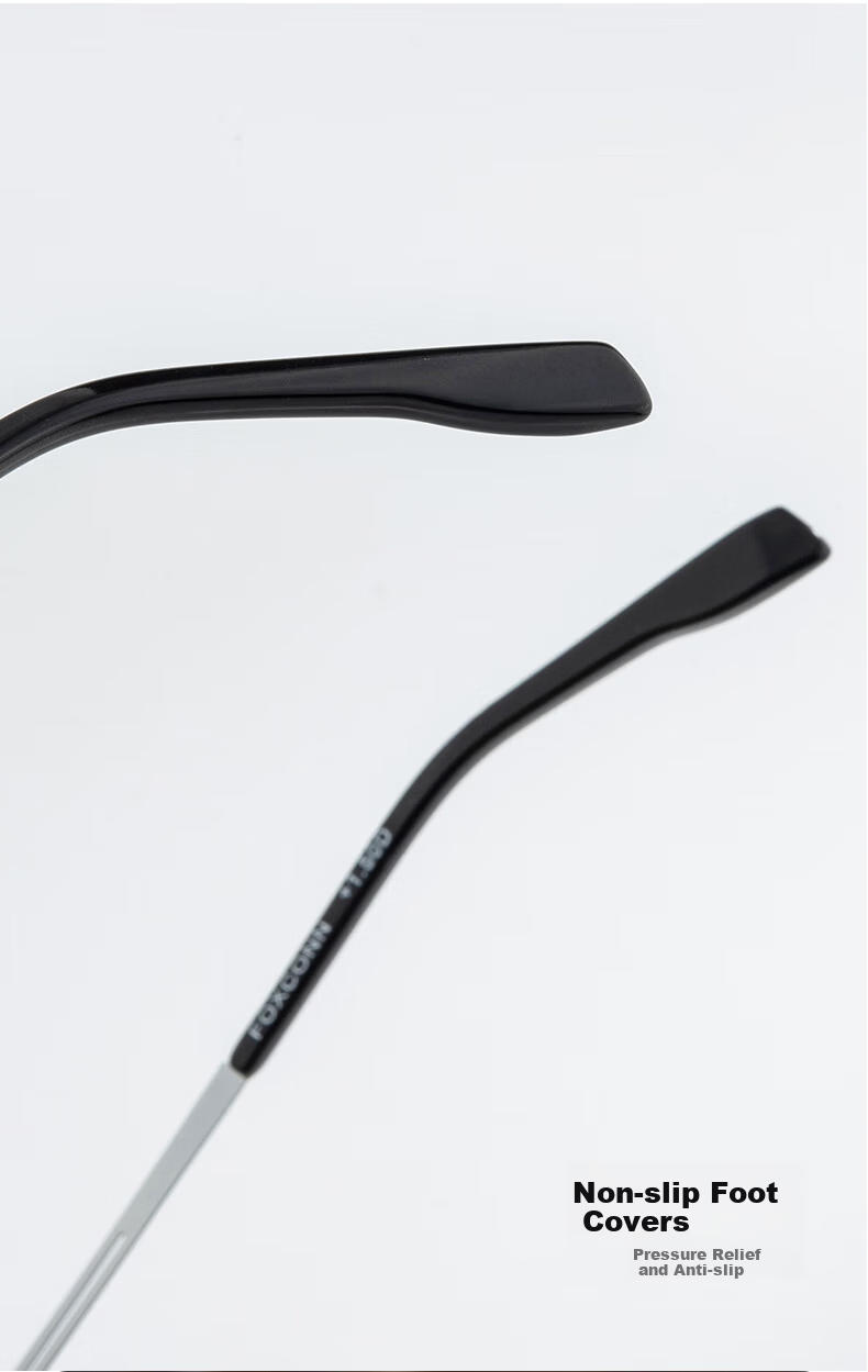 Fushikang Reading Glasses for Men, High-Definition Anti-Blue Light Business Fashion Imported High-Quality Presbyopic Glasses LG007 +200 19