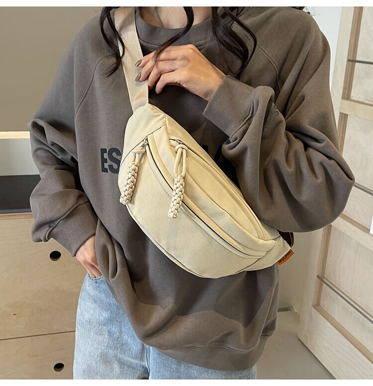 LOHAS Travel Crossbody Bag Men's Shoulder Bag Single Shoulder Chest Bag Backpack Small Bag Casual Portable Sports Mobile Phone Bag for Men 14