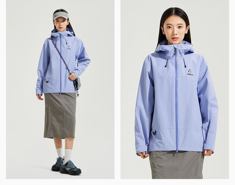 Penguin [Zeng Hui Same Style] Yulin Hard-core Windproof Waterproof Outdoor Sports Jacket M36BA31008 33