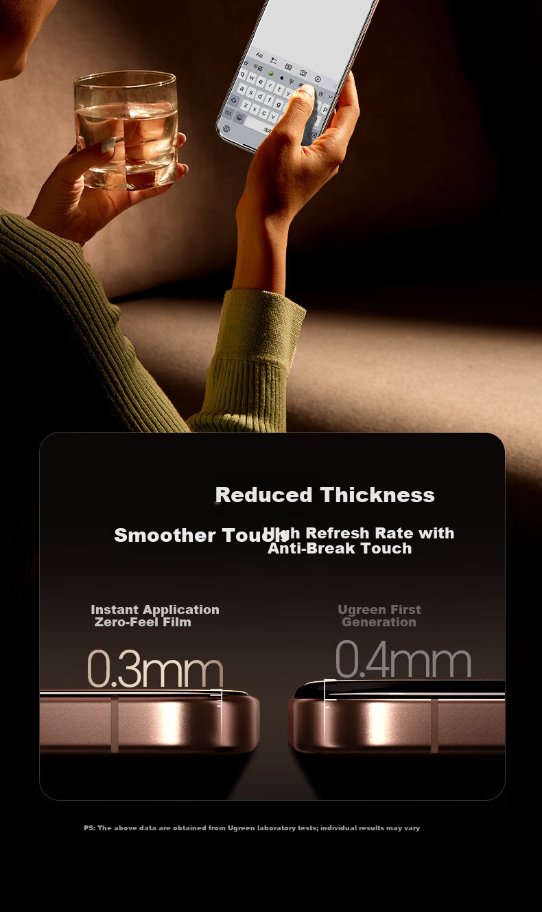 Ugreen [Top Dust-Free Chamber] Tempered Glass Screen Protector for Huawei Mate80 Pro Max/RS, Dust-Free Chamber Quick Application, HD Anti-Fingerprint Anti-Drop Film, 2 Pieces 14