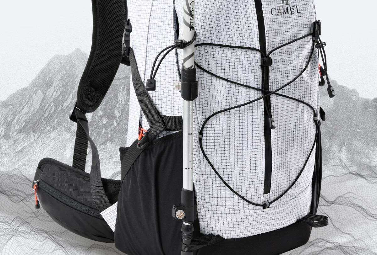 CAMEL Outdoor Mountaineering Backpack Large Capacity Travel Double Shoulder Bag Lightweight Hiking Climbing Tourism Backpack 576BB38033 6