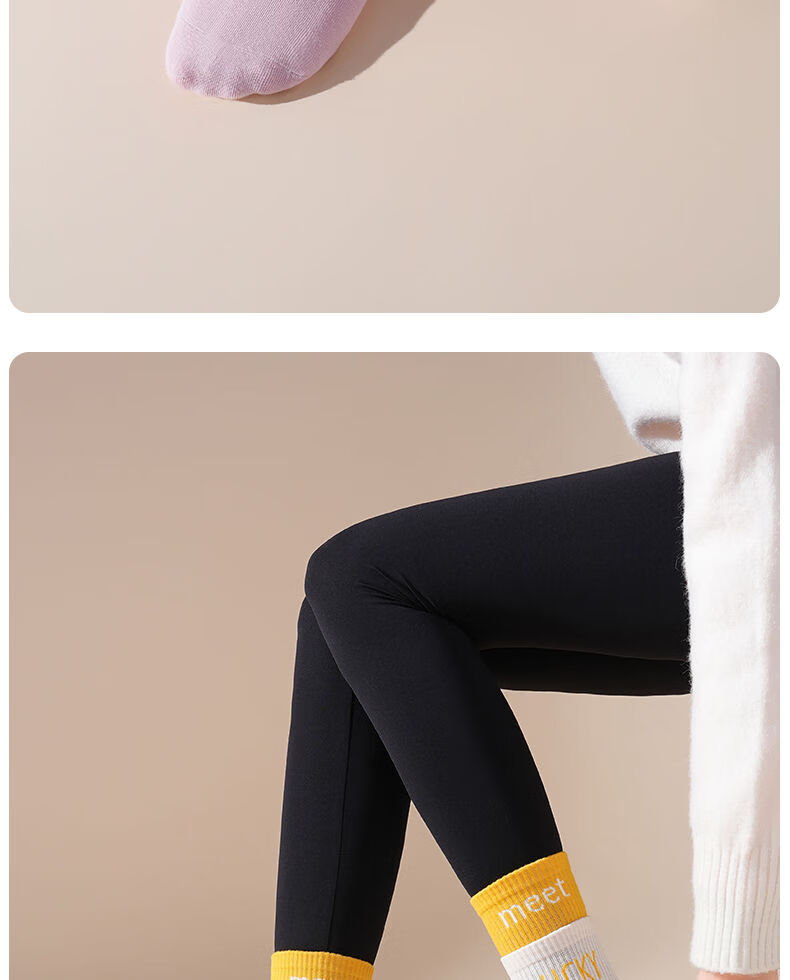 361° Spring Summer New Women's Antibacterial Breathable Sweat-Absorbing Mid-Calf Casual Running Sports Socks Pink 4-Pack 12