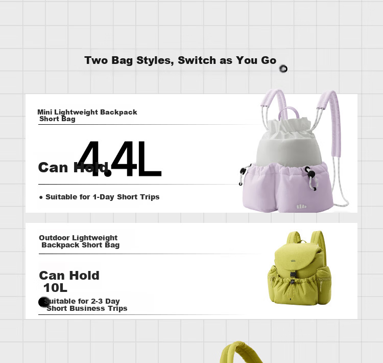 Beneunder Mini Soft Pouch Women's Backpack High-Value Commuter Cute Bag Women's Day Gift for Girls 3
