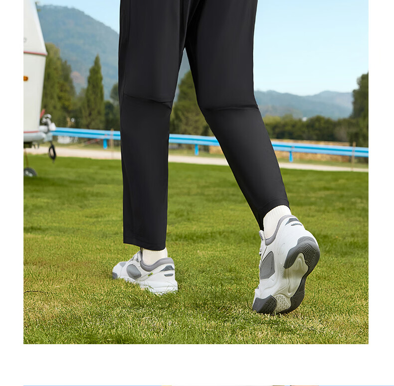 361° Men's Sports Pants Spring Summer Sun Protection Casual Sweatpants Running Loose Fit Cooling Straight Leg U-Shaped Pants 652614708-2 21