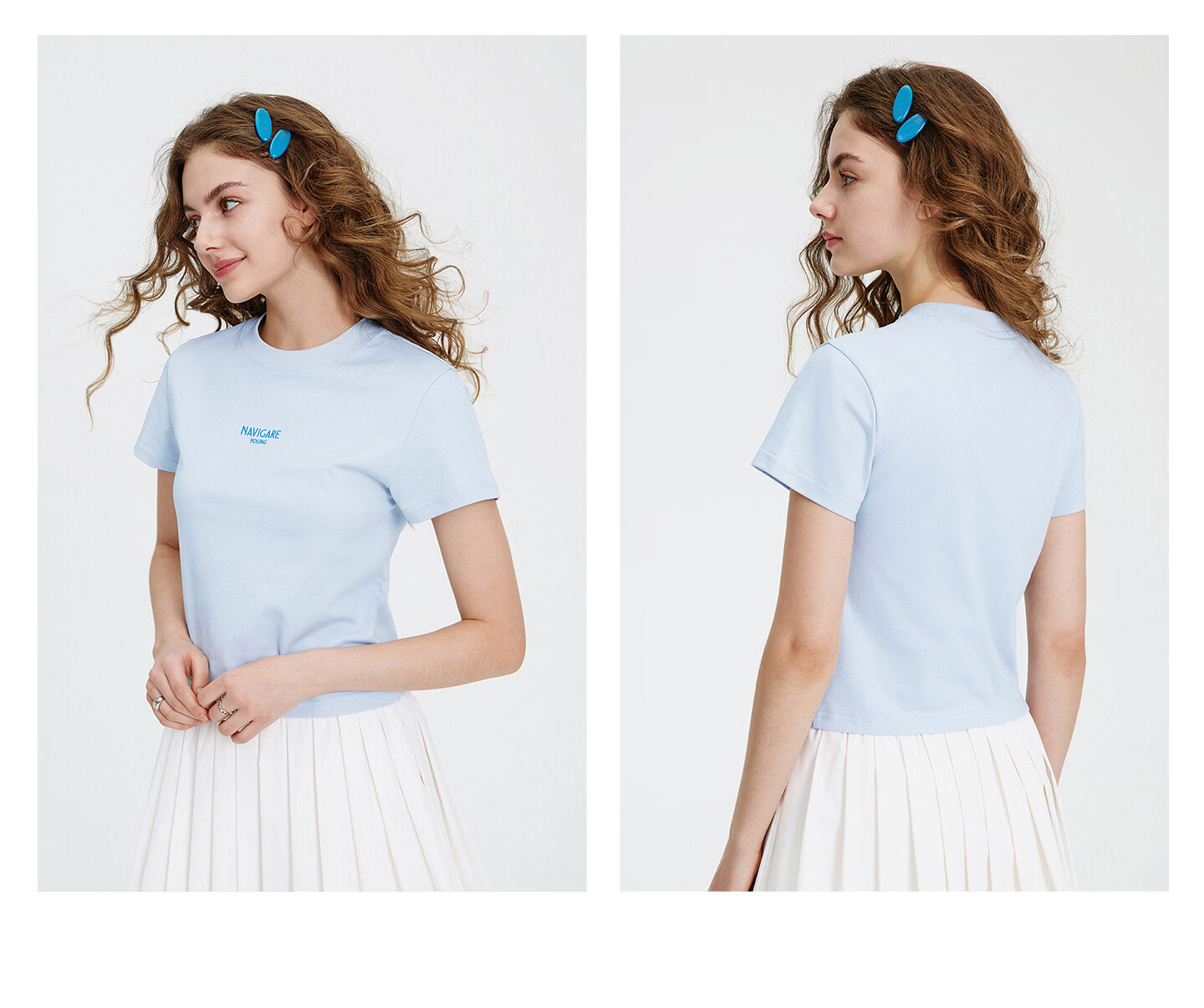 Navigare Small Sailboat Slim Fit Short Top 2026 New Women's Basic Cool Quick-Dry Short Sleeve T-Shirt 3325506542 27