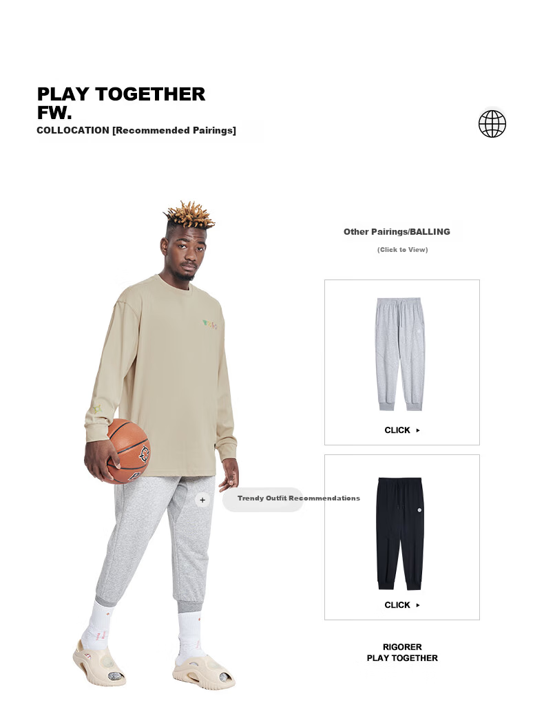 RIGORER Crew Neck Long Sleeve T-Shirt New Autumn Basketball Sports Training Fashion Embroidered Casual Pullover Sweatshirt 7