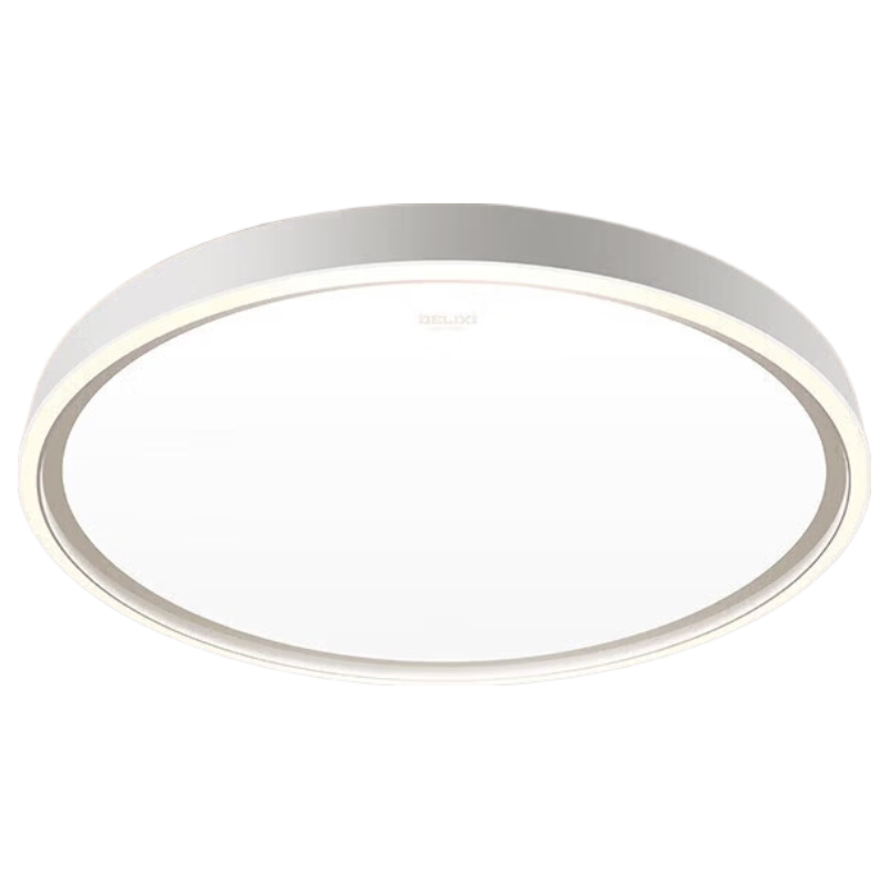 DELIXI LED Ceiling Light Dustproof Insect-Proof Moisture-Proof Three-Protection Living Room Light MX107 57W Three-Level Dimming