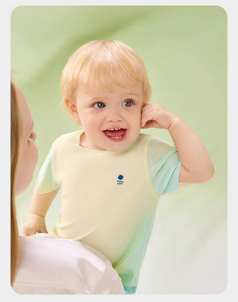 Babycare Natural Cool Baby Romper Spring Summer Jumpsuit Bodysuit Newborn Clothing Pria Olive 73cm 12