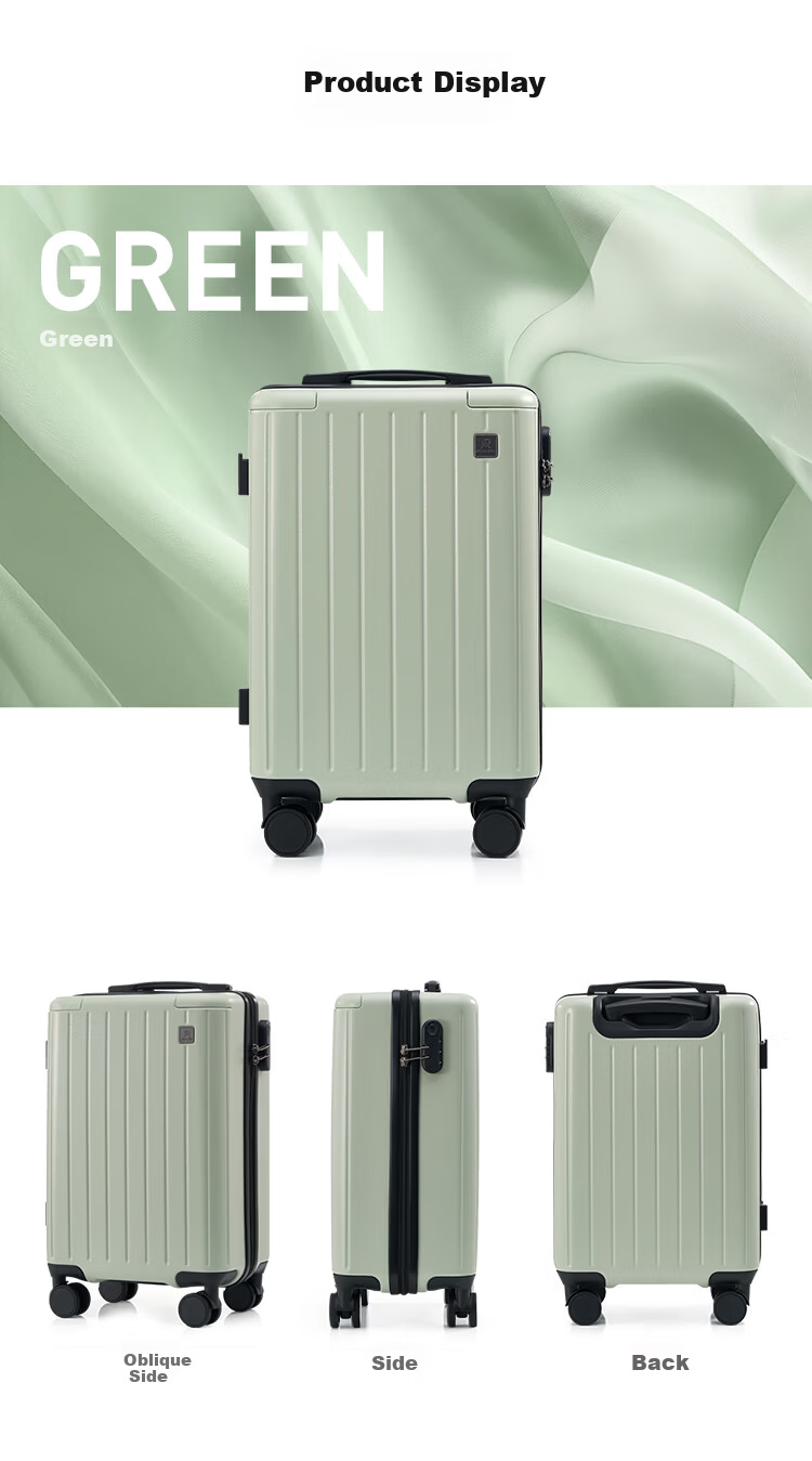 DICON AIBI DA 20-inch Carry-on Luggage, 24-inch Large Capacity Travel Suitcase with Trolley and Combination Lock 12