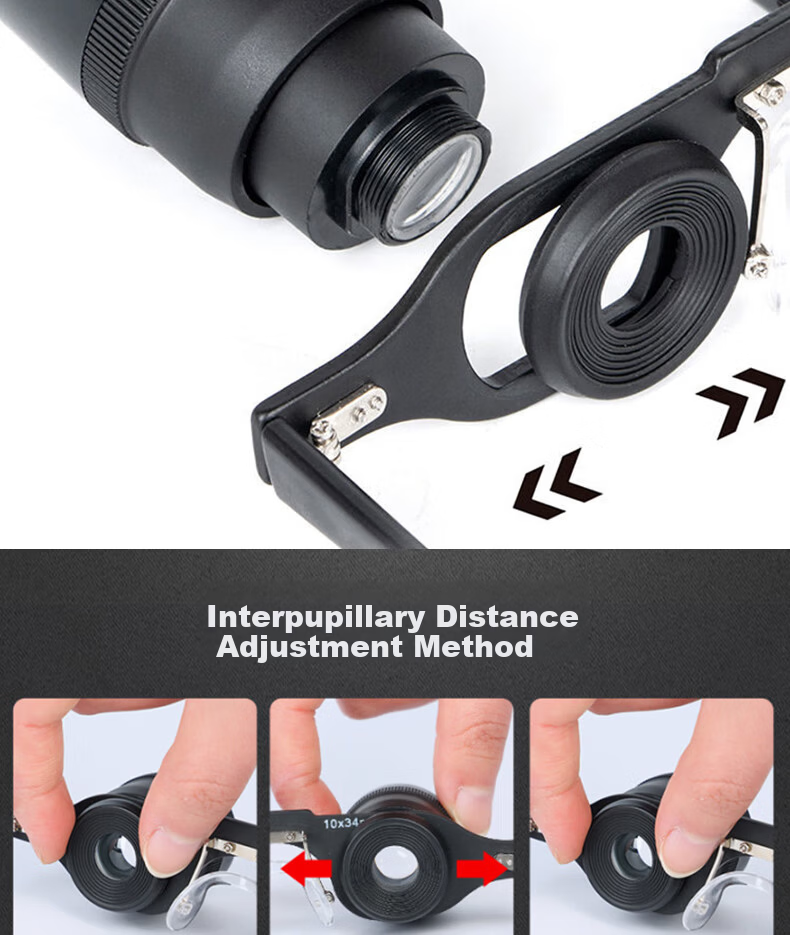 HUGE Fishing Telescope Concert High-Definition High-Power Ultra-Light Low-Light Professional Night Vision 10x Telescope 9