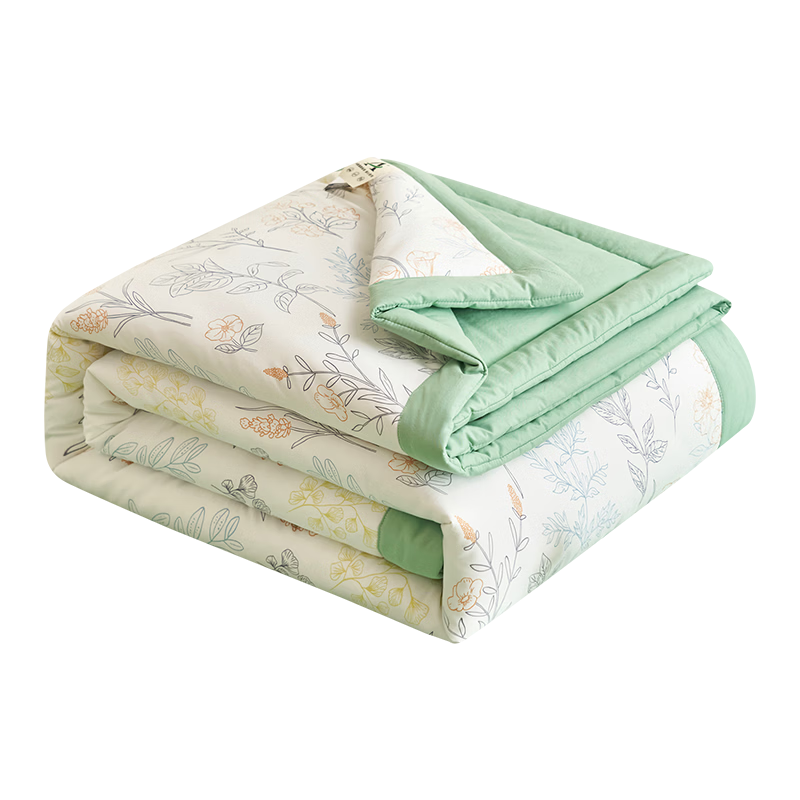 Grace A-Class 100% Xinjiang Cotton Summer Quilt Air-Conditioning Quilt Washed Summer Cooling Quilt Double Thin Quilt Core 200*230cm