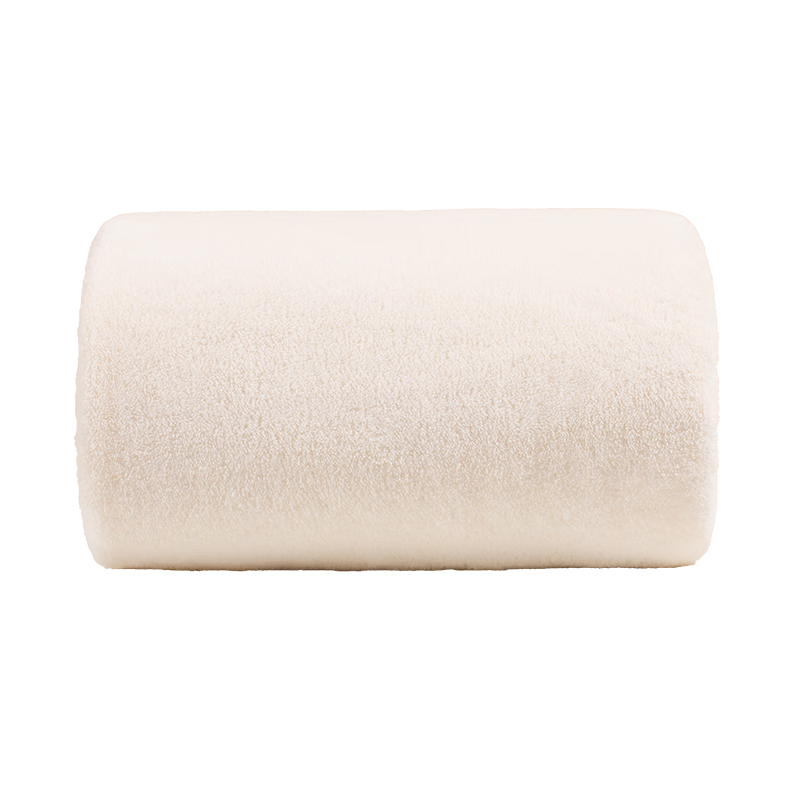 HOYO Japan Snow Fleece Bath Towel A-Class Extra Large Thickened 10A Antibacterial Soft Absorbent Quick-Dry Single Cream White Sports