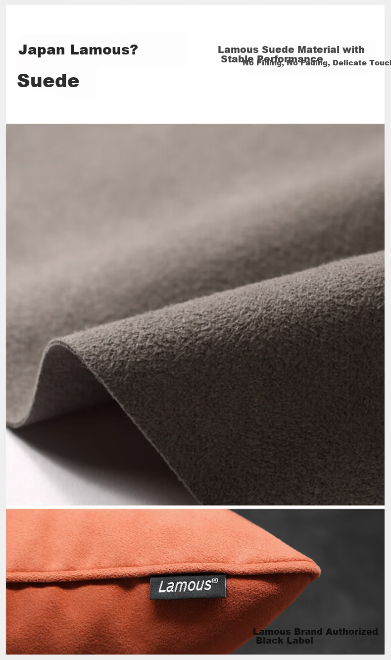 BIMLL Lamous Japanese Car Headrest Neck Pillow Lumbar Support Cushion for Maybach Mercedes Tesla 5