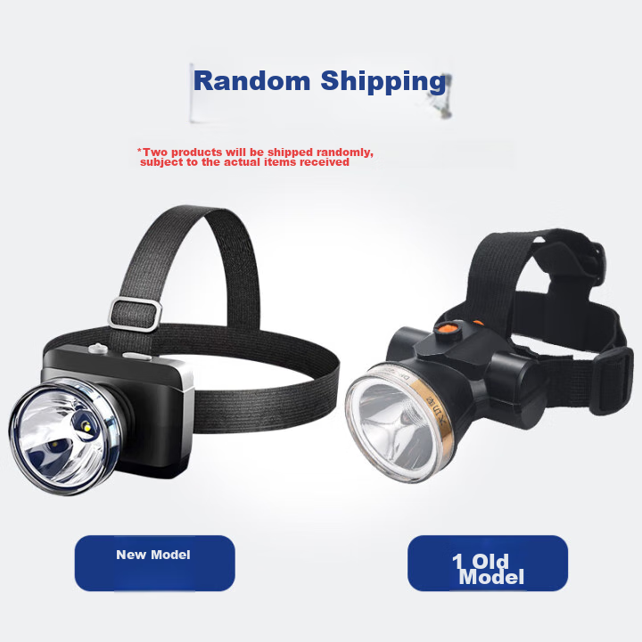 DP High-Brightness Headlamp, Ultra-Bright Head-Mounted Lithium Battery Flashlight, Outdoor Lighting, Night Fishing Long-Range Mining Lamp LED-7228 8
