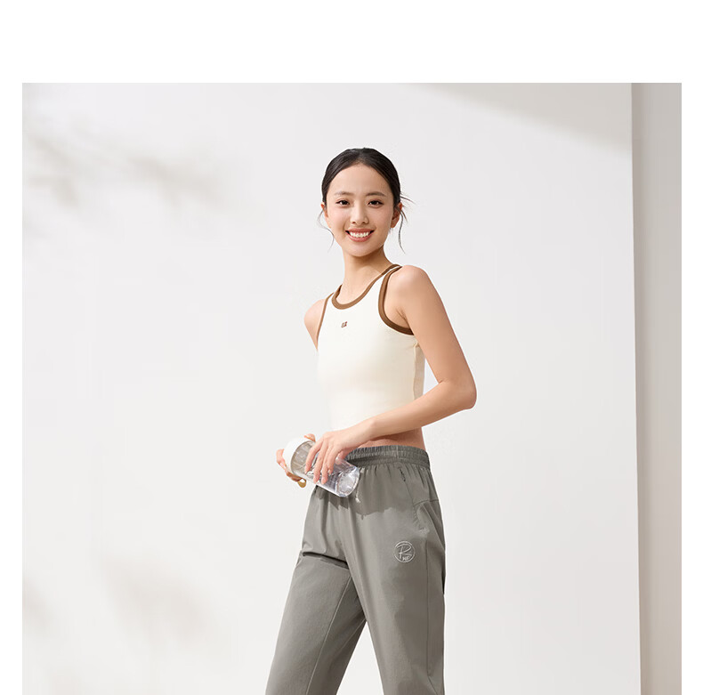 361° Women's Summer New Sun Protection Running Loose Sports Casual Capri Pants 662624705H-3 21