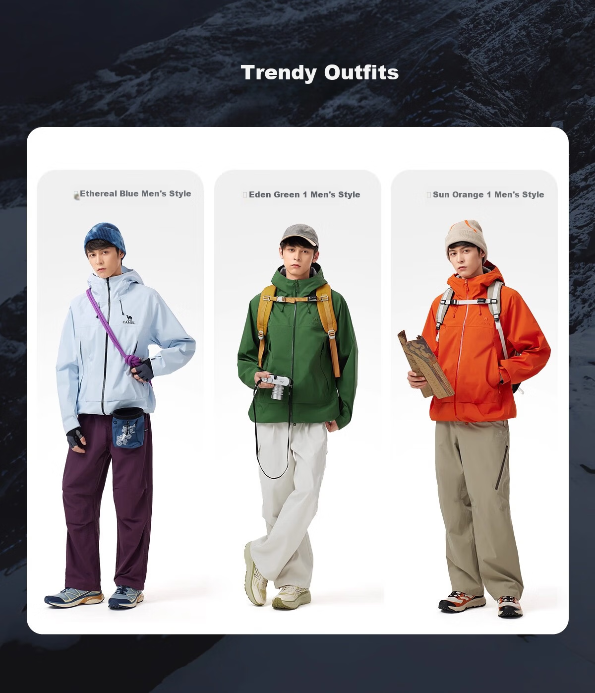 CAMEL (CAMEL) [Toray DX] King Kai Armor ULTRA 3L Hard Shell Single Jacket Series PRO Waterproof Men's B275 Jacket 19