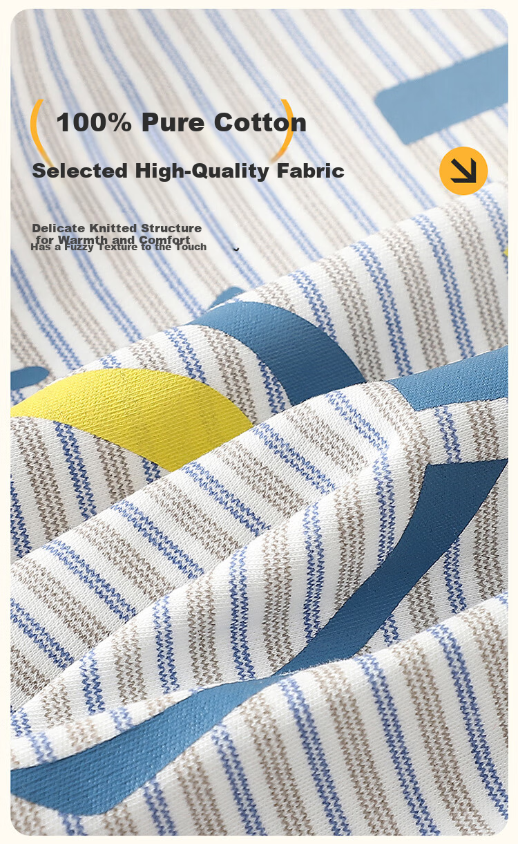 Me feeling Children's Autumn Cotton Underwear A-Class 100% Pure Cotton Boys' Pajamas Thermal Base Layer Set for Older Kids 7