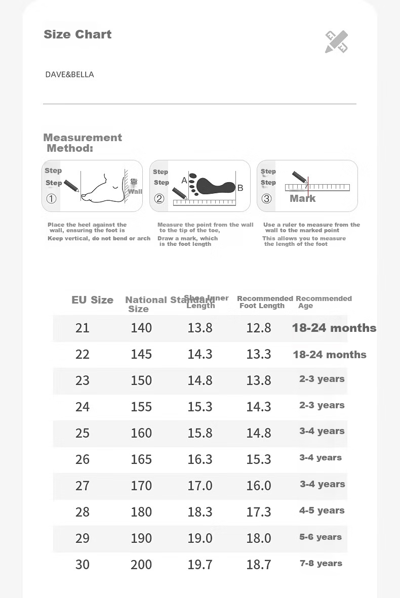 DAVE & BELLA Kids Caterpillar Sneakers Slip-On Breathable Sports Shoes for Boys and Girls Spring Autumn 4