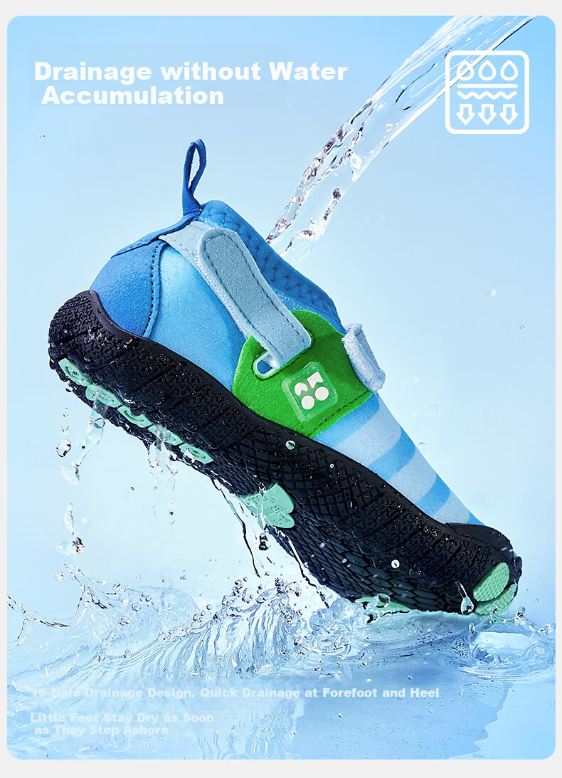 Kocotree KK Tree Kids Creek Shoes Non-Slip Cut-Resistant Boys Girls Swimming Snorkeling Shoes Toe Protection Beach Shoes Summer 11